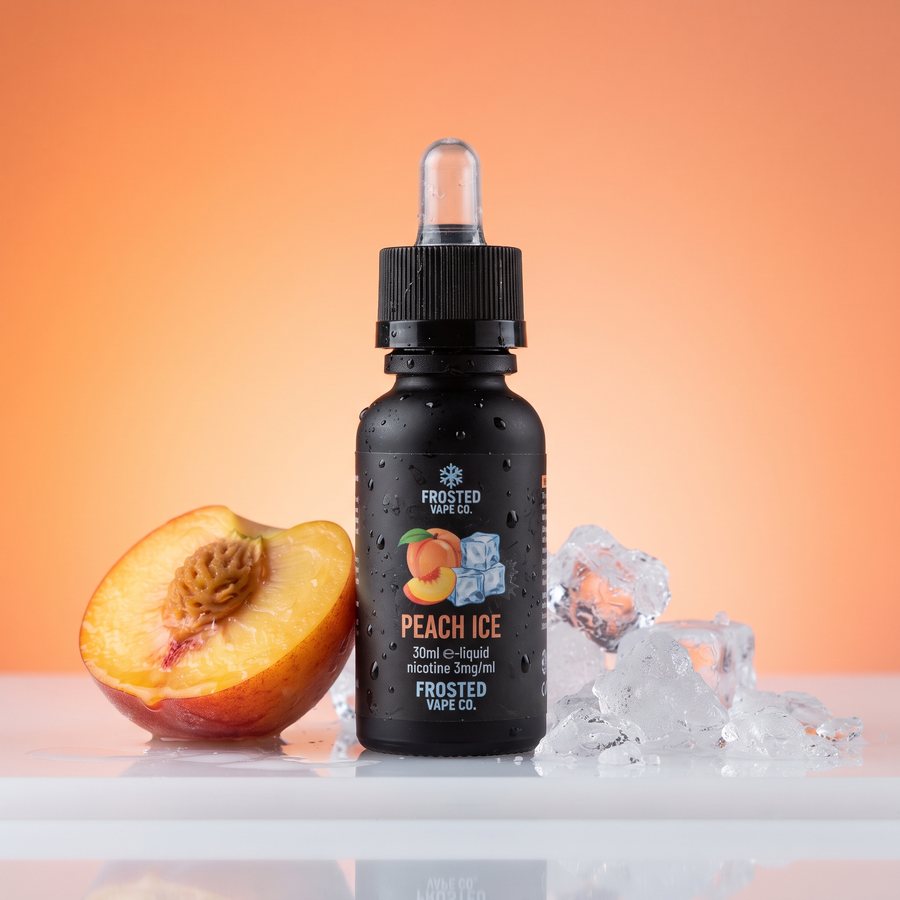 Salzliquid Peach Ice 30 ml / 50 mg