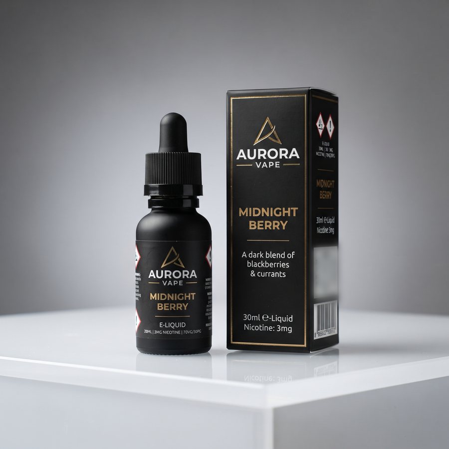 Freebase-Liquid Midnight Berry 30 ml / 3 mg